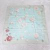 Used HERMES Hermes Carre 90 Rose de Roses Rose Drop Silk Scarf