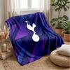 Tottenham Hotspur Theme Blanket Soft Flannel Blanket Plush Throw Blanket Cozy Sofa Bed Blanket for Home Decor