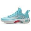 Cement Bubble 2.0 Basketball Shoes Men's Low Top Light Blue/Anta White 112231611-1