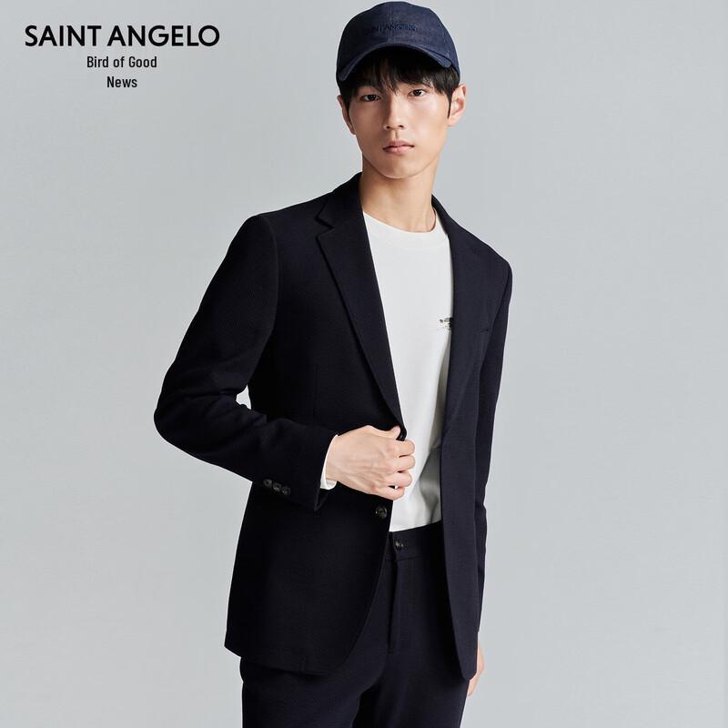 Baoxiniao Men's Blue Slim Fit Business Casual Blazer ESU243713U