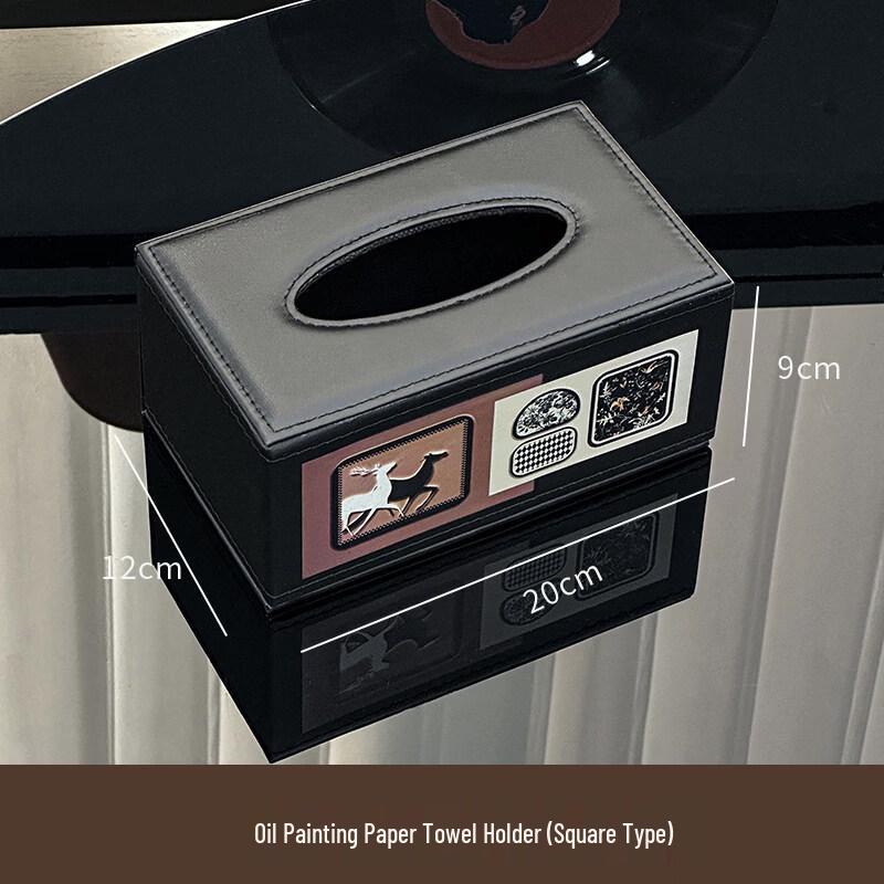 LIEI Creative Tissue Box with Remote Control Holder