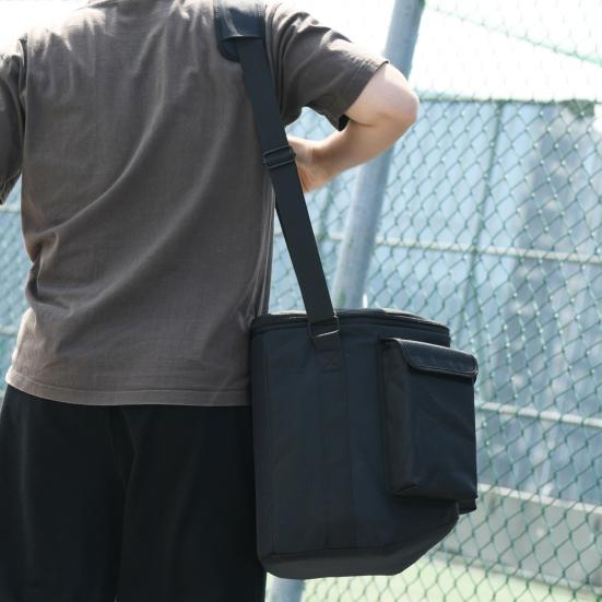 Speaker Storage Bag Travel Carrying Case with Shoulder Strap Zipper Closure Shockproof