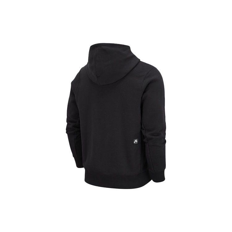 Nike Sweatshirts Men's Black Hooded Thickened Regular DM6479-010