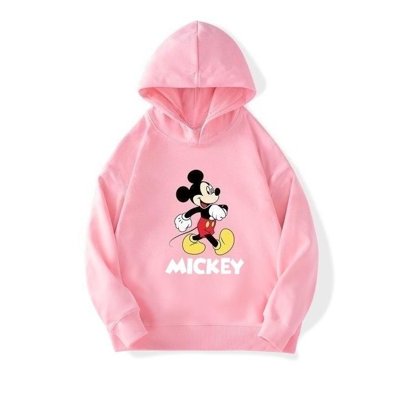 Sonalized Mickey Mouse Autumn and Winter Children's Hooded Long-sleeve Hoodie, Ideal for Christmas Party Costumes