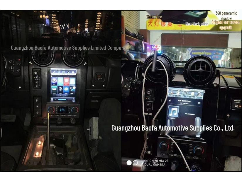 Android Central Control Screen for 04-07 Hummer H2: 360 Panorama & CarPlay Navigation