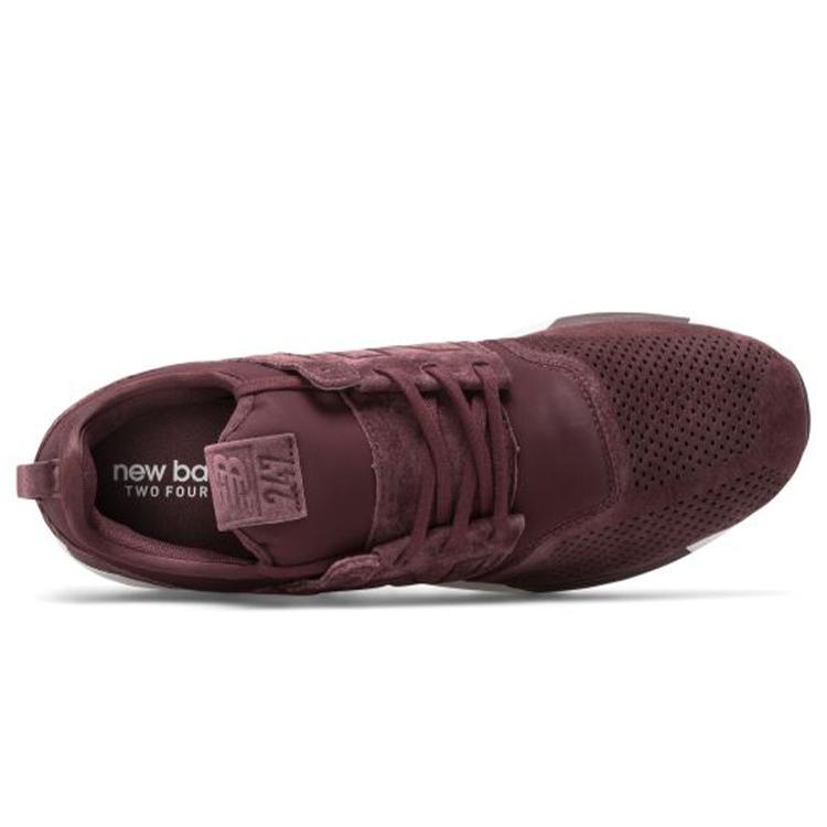 new New Balance 247 Suede Burgundy