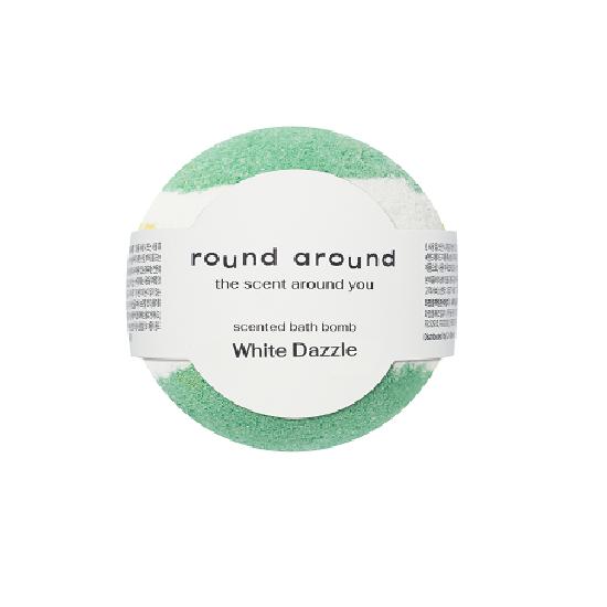ROUND A'ROUND Scented Bath Bombs 80g (4 Types)