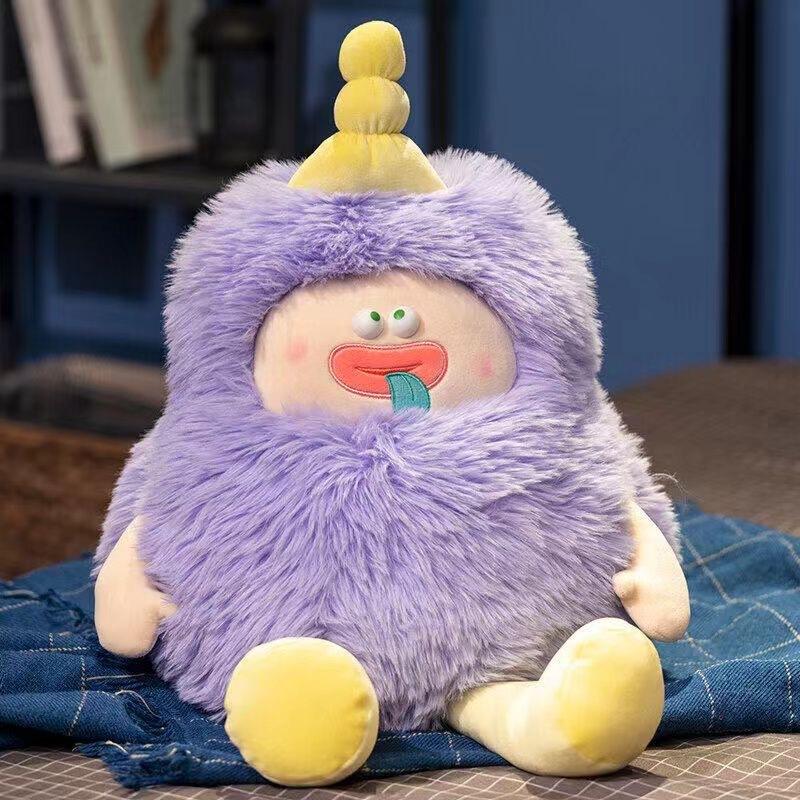 Neu Lange Haare Puppe Spielzeug Kreative Lustige Puppe Plüsch Spielzeug