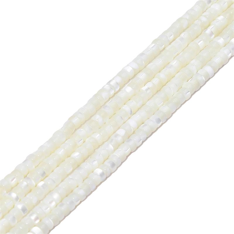 Přírodní barevné korálky z podkovovité mušle pro DIY náhrdelník, náramek, náušnice, výrobu šperků