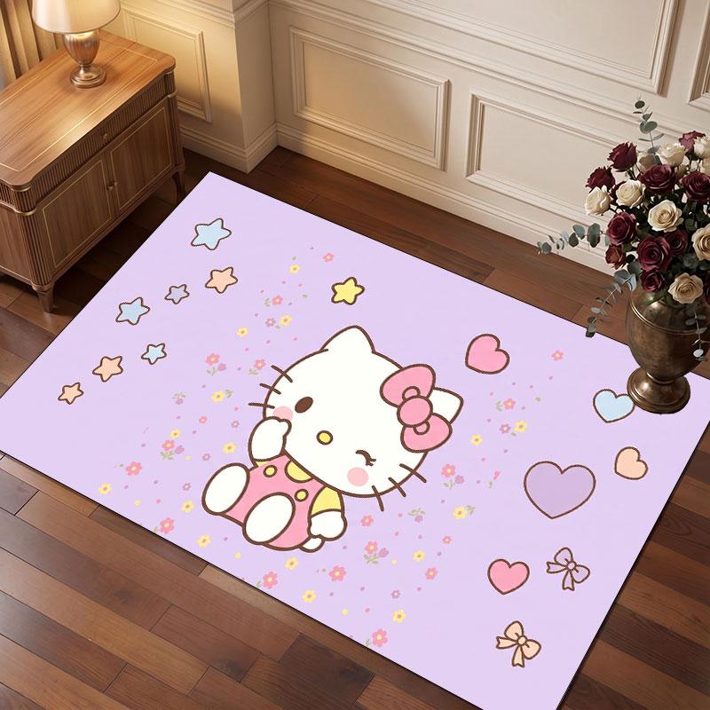Hello Kitty Rug Soft Thick Non Slip Floor Carpet for Bedroom Living Room Home Decor