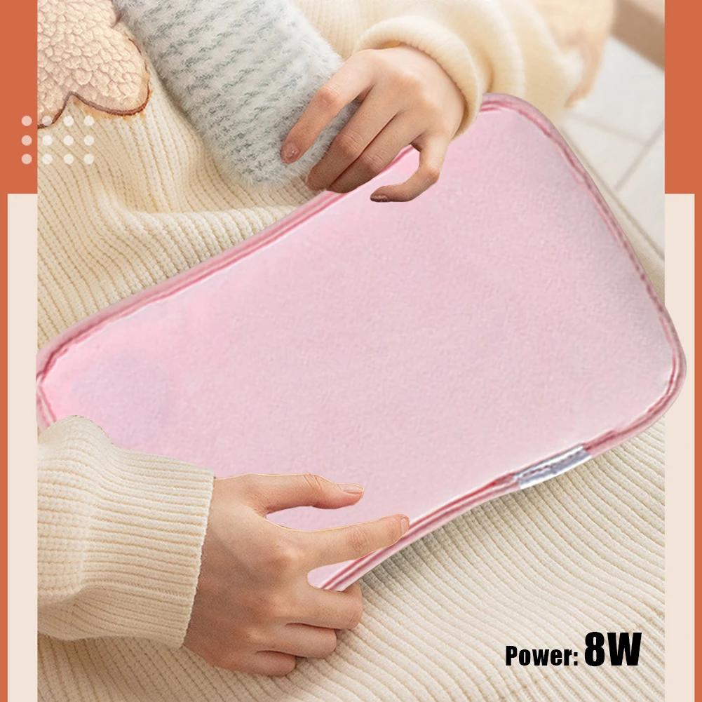 USB Charging Hand Warmer 3 Heat Levels Heat Explosion-Proof Warm Bag Electric Heated Hand Warmer Pouch for Winter Activities