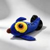 Fish Plush Toy, Game Character Stuffed Animal Doll, Soft Collectible Figure for Fans, Home Desk Decor