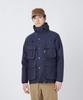 Snow Peak Waxed Cotton Hoodie Size SPTL-JK-26SU904 (Men's/Women's, Olive, M)