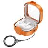 KEYSION Transparent Switch Lock Earphone Case for Samsung Buds4 4 Pro Hard PC Shockproof Headphone Cover for Galaxy Buds 4 Pro