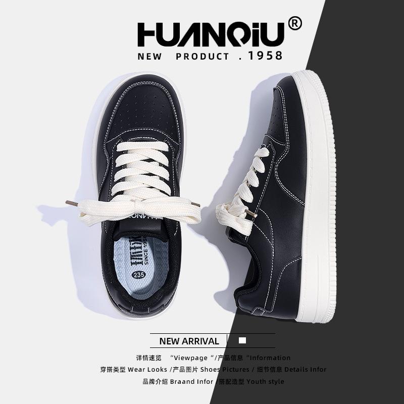 Global black board shoes women's ZHQ-HY809 new spring women's shoes versatile casual platform low-top shoes children