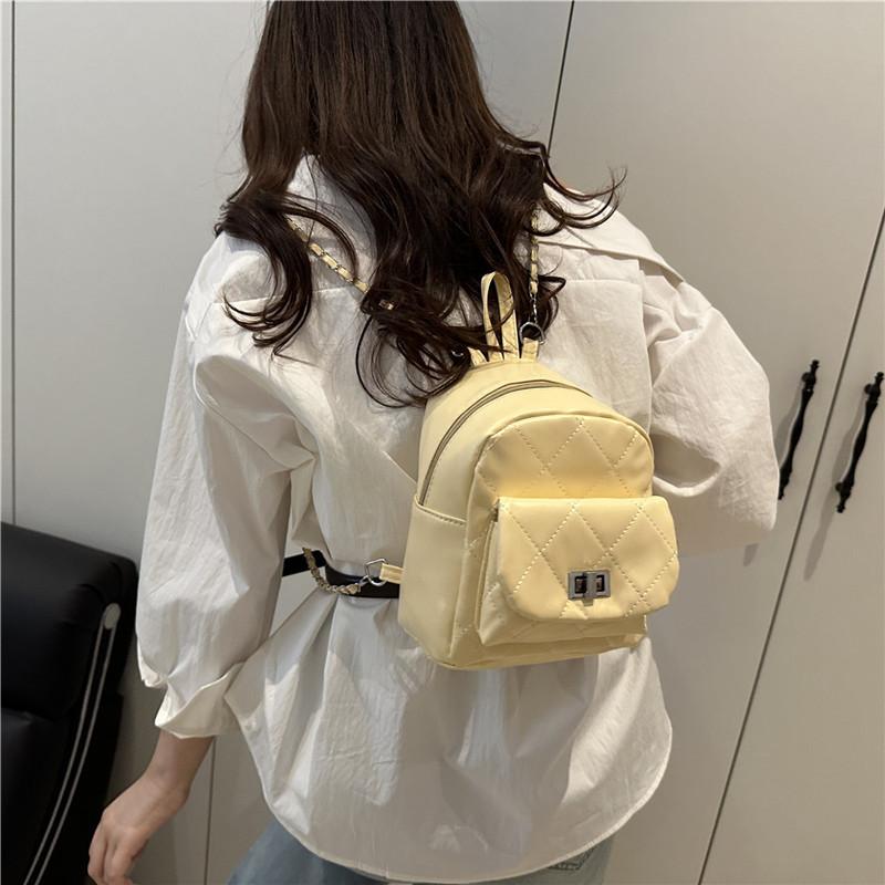 Women's Bag Niche Design Backpack Women's Casual Versatile Small Backpack Trendy Shoulder Bag Messenger Bag