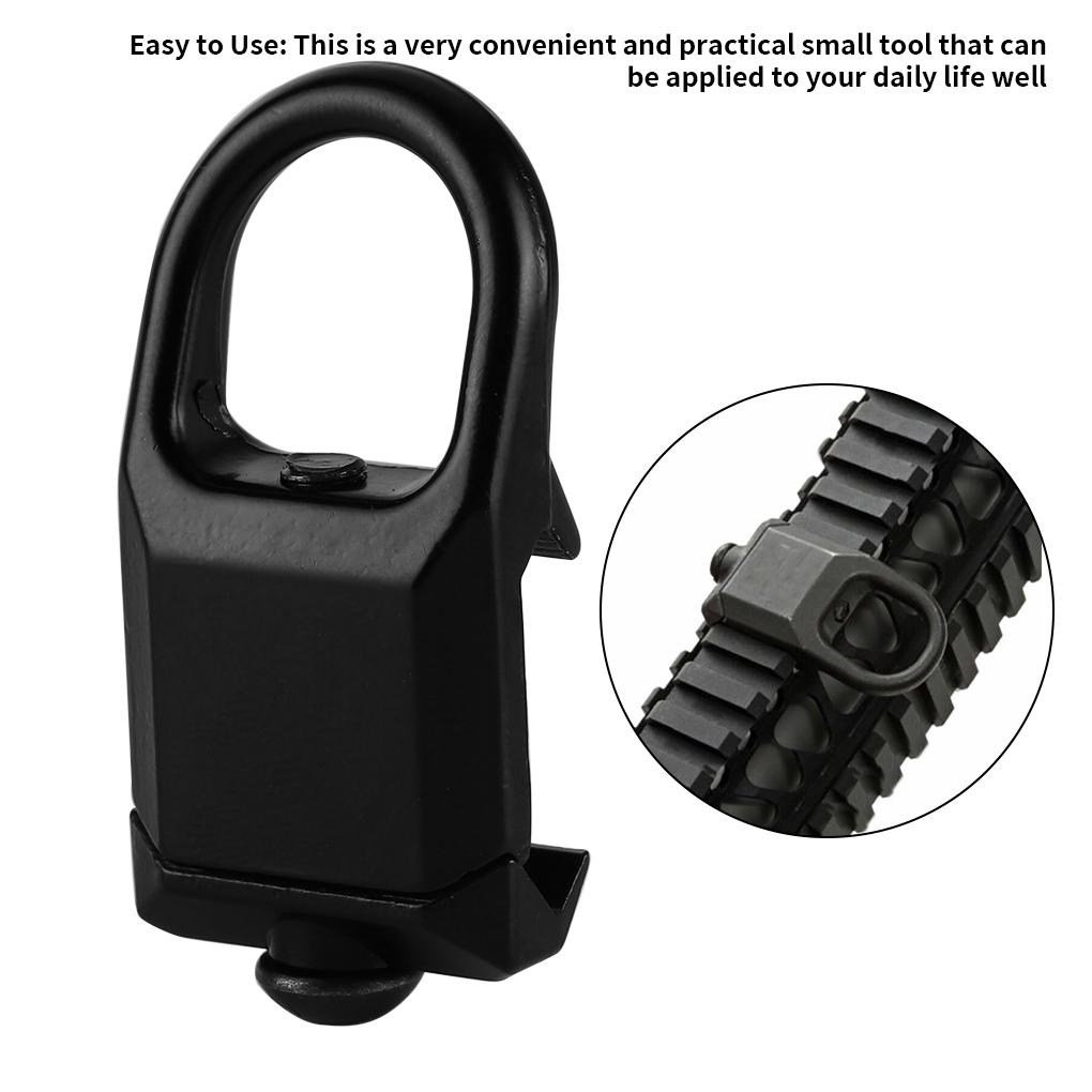 Quick Release Buckle Sling Labor-saving Attachment Adapter Multi-functional Outdoor Accessory for Unisex