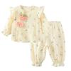 Baby Girl Long Sleeve 2-Piece Loungewear Set