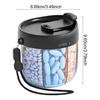 Pill Dispenser with 7 Compartments Anti-Mix Design Easy Access Pill Bottle Organizer Travel BPA-Free Pill Container