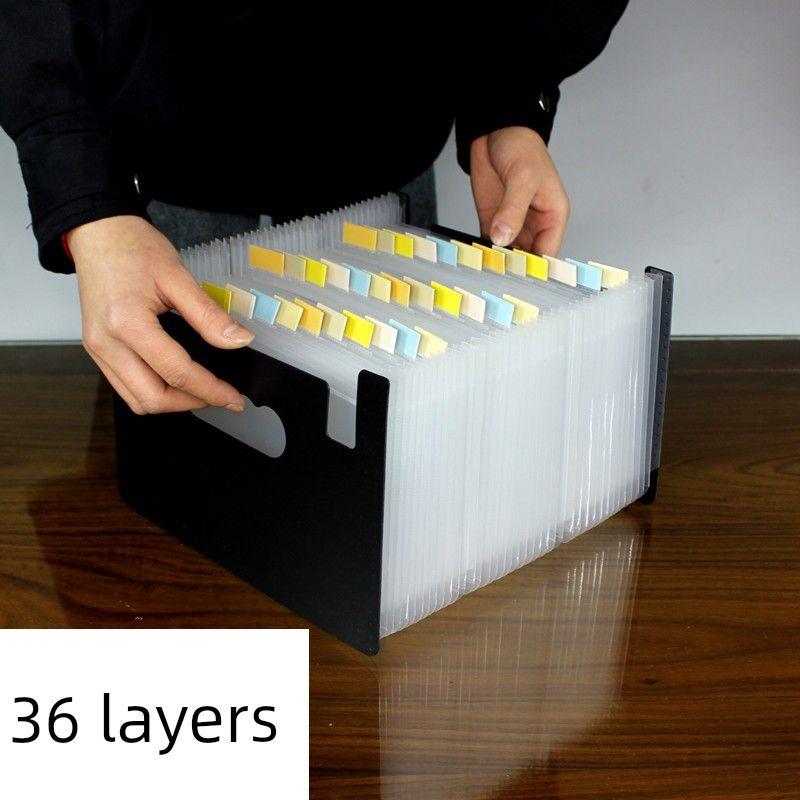 A5 Folder Document Invoice Storage Box Receipt Bill Cheque Consumption Note Delivery Note Voucher List Classification Storage