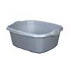 Casa Rectangular Washing Up Bowl Silver 39cm