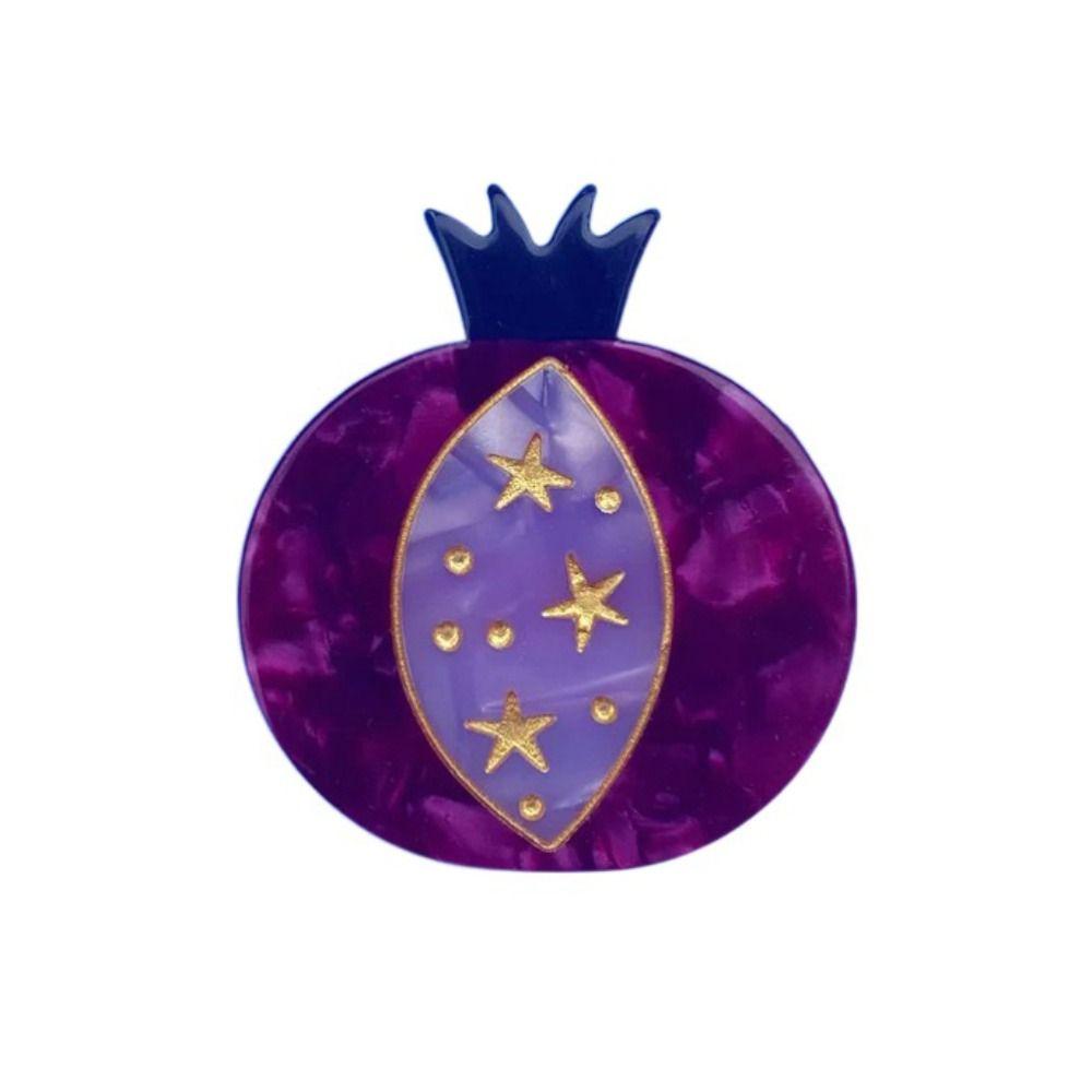 Ball Eggplant Ins Hair Clips Hair Side Clips Star New Headwear Women Hairpins Mushroom Korean Duckbill Clips Acetate Hair Clips