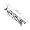 Steel 16-Inch Chain Pipe Wrench Heavy Duty Long Handle Automotive Repairing Accessories for Agricultural Machinery