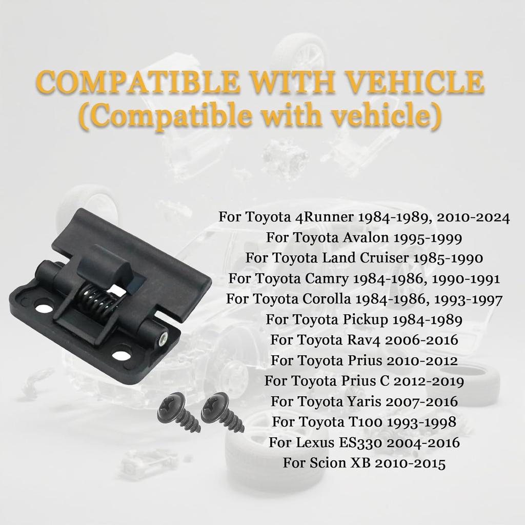Center Console Lid Latch 58908-12080 Compatible with Toyota 4Runner | Avalon | Land Cruiser | Camry | Corolla | Pickup | Rav4 | Prius | Prius C |