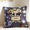 Metal Family Dee 2 Pillow Case Fashion Pillow Cover Square Pillowcases For Office Car Home Decor