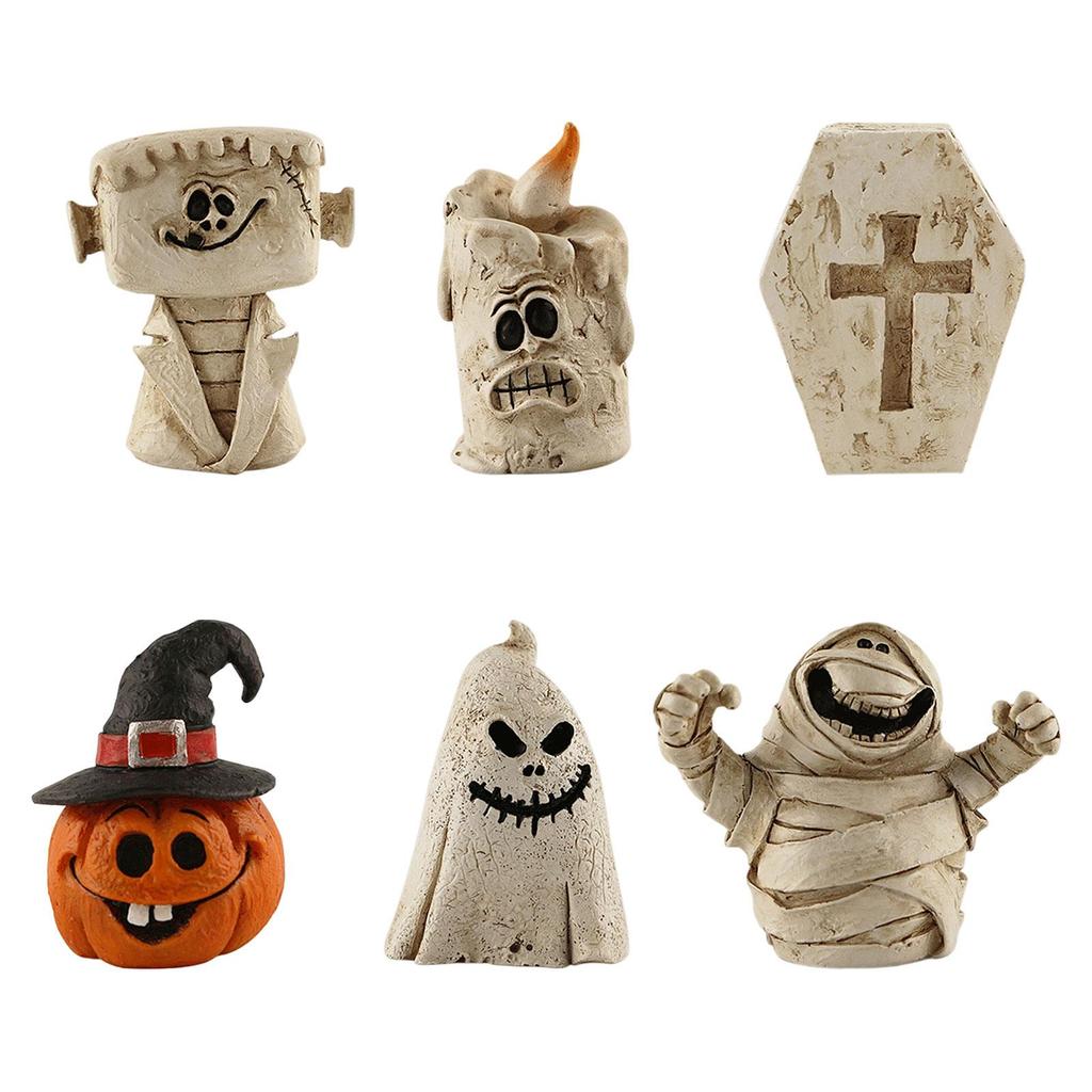 Halloween Ornaments Figurine Props Desktop Centerpiece Ornament Countertop Vivid
