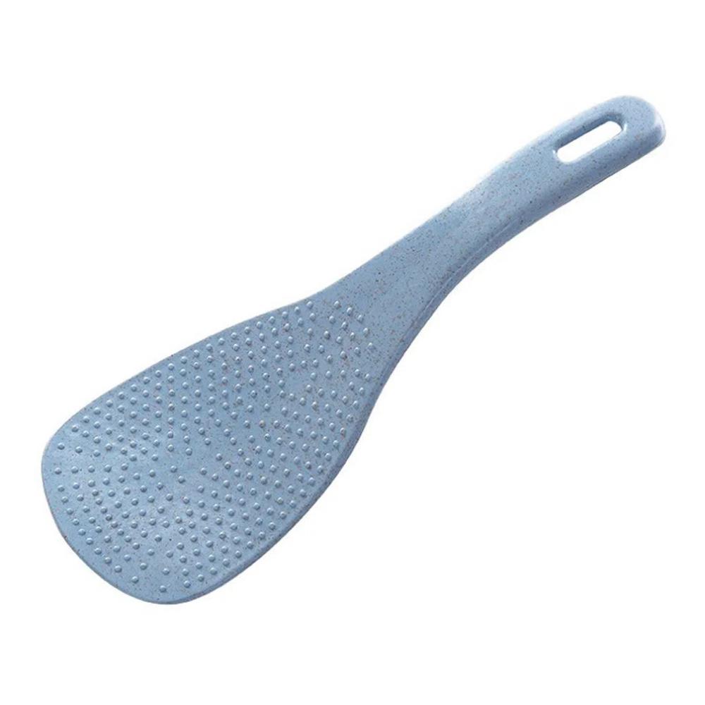 

Wheat Straw Tableware Spatula Kitchen accessories Rice Paddle Cooking tools Rice Spoon Rice Scooper Blue