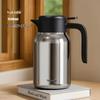Fuguang Stainless Steel Large Capacity Desktop Thermos Kettle for Home, Office, or Dorm Use. Ideal for Hot Water and Tea Making.