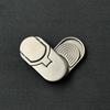 EDC Fidget Sliders Fidget Toys Stress Relief for Adults Magnetic Metal Target Push Slider Finger Push Spin Coins Decompression T