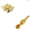 K1AE 10 Pcs Speaker Connector Banana Plugs Connector Open Screw Type Brass Connector for Speaker Stereo Wire