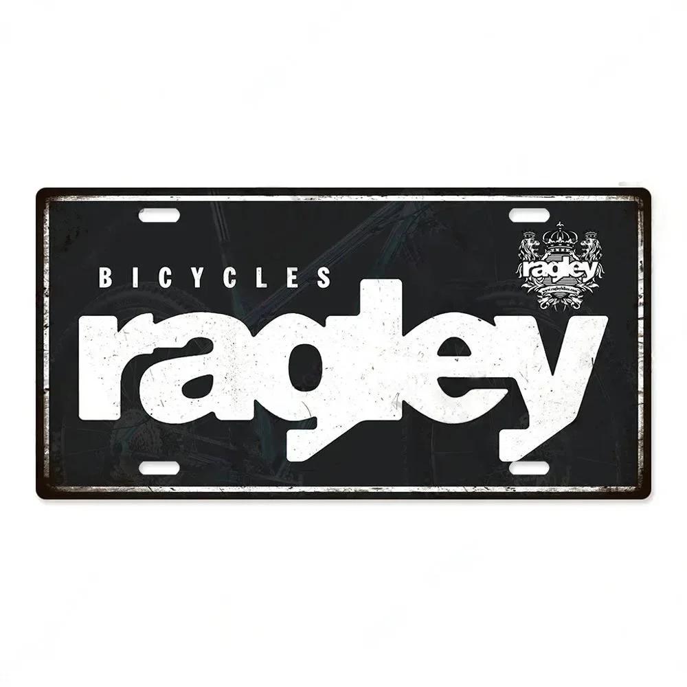Klassische Metallschild-Dekoration Fahrradmarke Blechschild Handwerk Wanddekoration Schilder für Bar Garage Fahrrad Rostige Plakette 15x30cm Zinn Bo