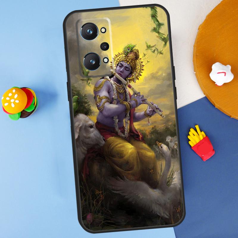 

Indian God Lord Krishna For Realme GT7 Pro GT 6T 6 5 C67 C61 C55 C53 C51 C21Y C25S C75 10 11 12 13 14 Pro Plus Case Realme 10 Pro Plus