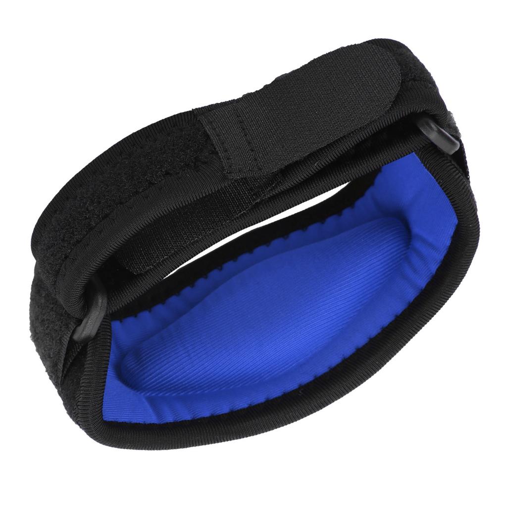 Cotieră pentru Cotul Tenismenului Reglabilă Siguranță Sportivă Cotiere Elastice pentru Baschet Ameliorarea Durerii(Bleu