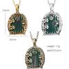 New Lord Same Ring Dwarf House Door Necklace Retro Movie Series Exquisite Open Pendant Necklace Party Jewelry Gifts