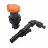 3/4" 1" Male Thread Rapid Water Intake Valve 16mm Pipe Quick Connector Garden Greenhouse Orchard Lawn Yard Irrigation Couplings