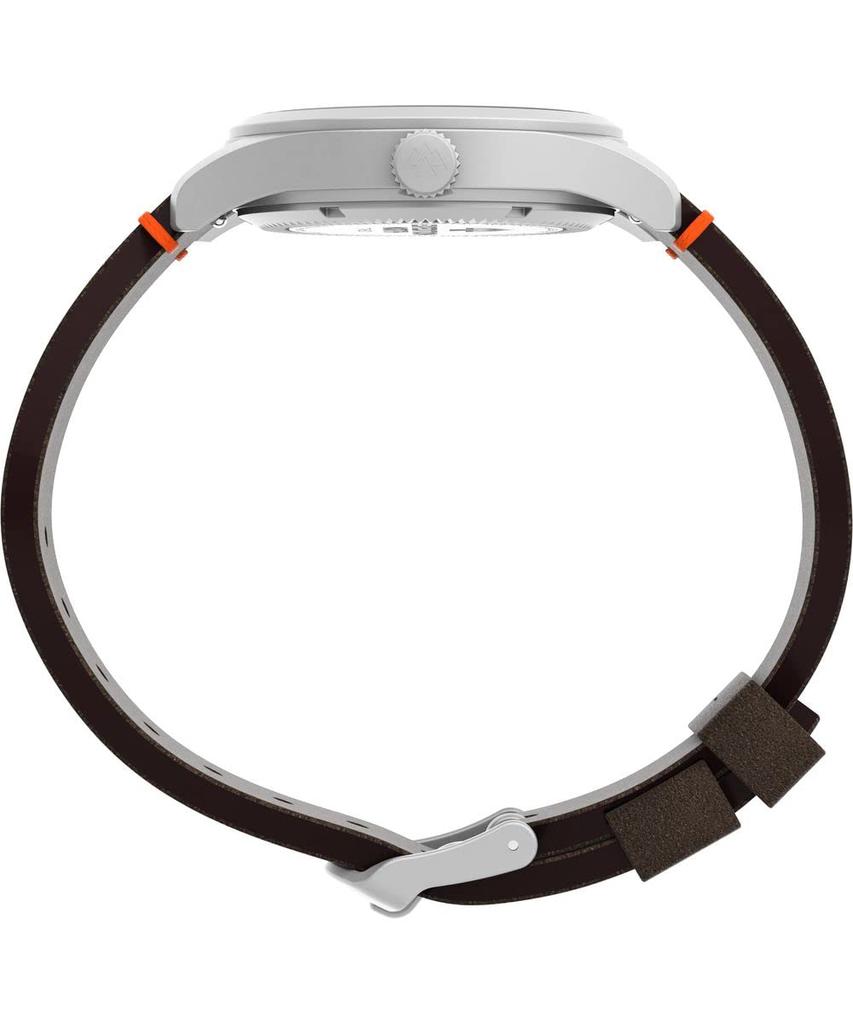 Timex Men's Expedition North Field Solar 36mm Watch - Brown Strap Black Dial Stainless Steel Case, Brown, One Size, 36mm Expedition Kitano Solar