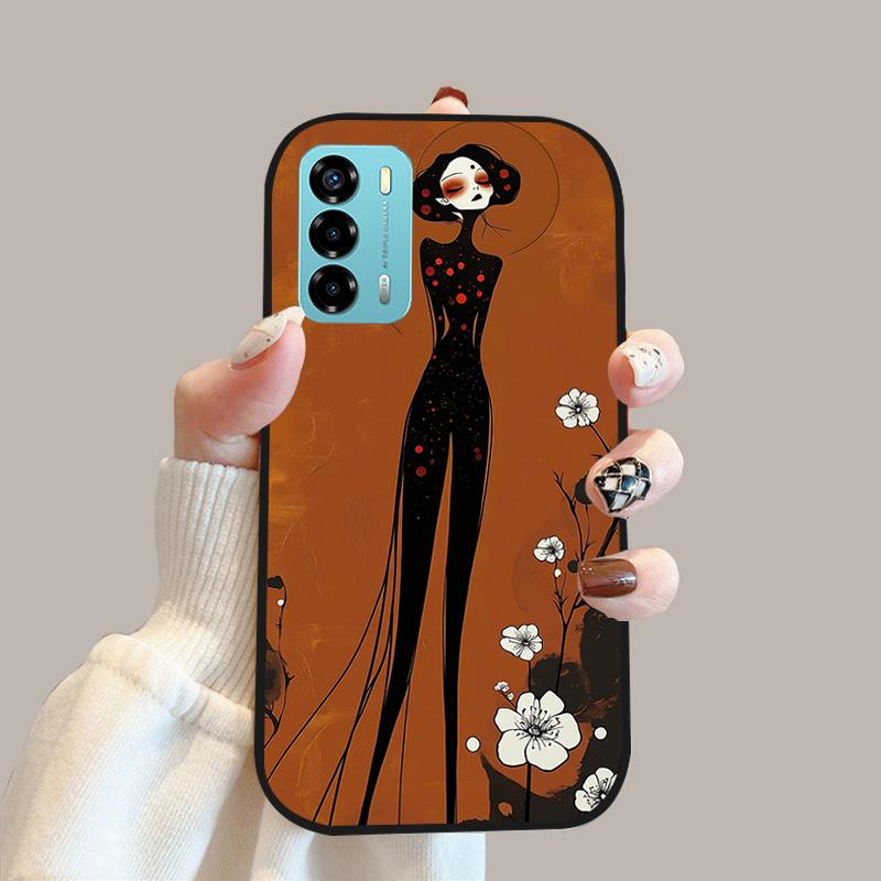 Für ZTE Blade V40 Vita Mode Hülle 8045 Weiche Silikon Rückseite Für ZTE Blade A72 Hülle A 72 4G Handy Schutzhülle Fundas Para