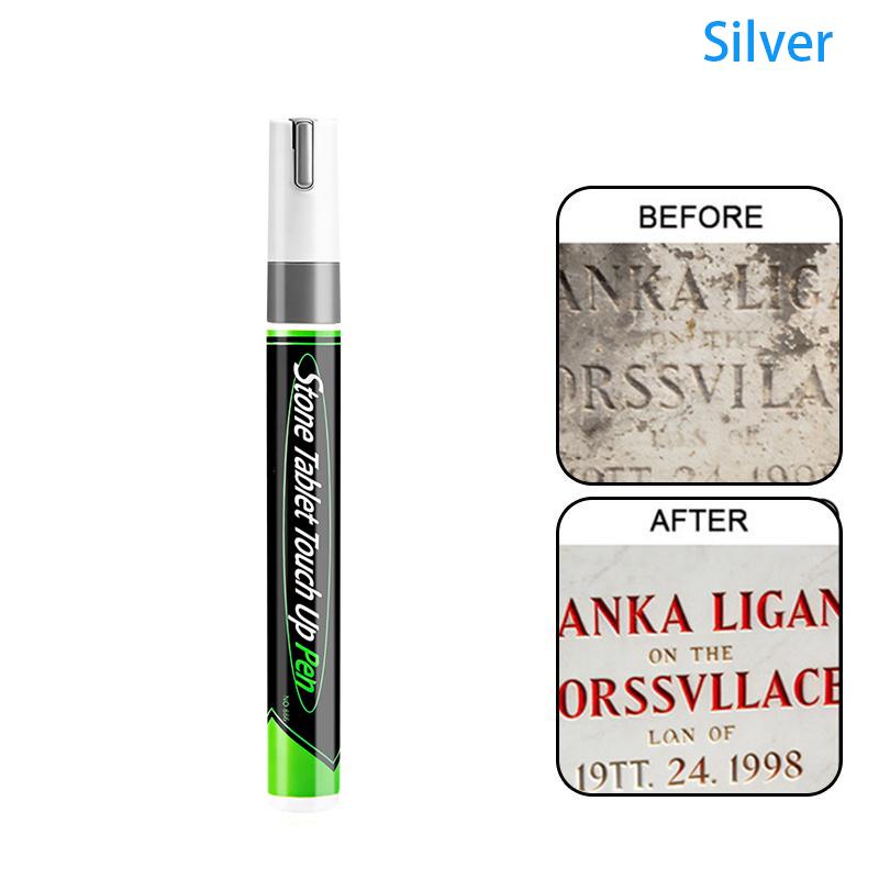 Quick-Drying Marker For Tombstones, Restores Faded Text On Tombstones, Weatherproof, Used For Cemetery Maintenance
