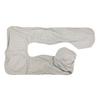 Cover Pillowcase for Pregnancy Pillow Type U Babyuniverse 100% Cotton - Grey Speckle