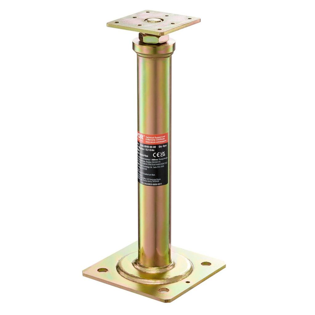 4PCS Adjustable Floor Jack Post House Floor Leveling Lift 11.6"-16" Height