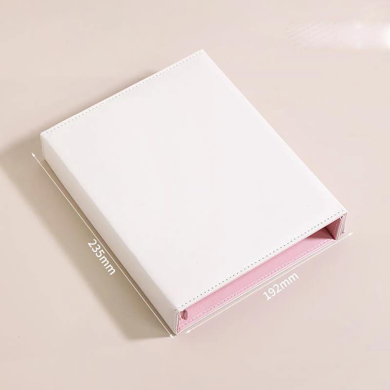 Binder A5 Photocard Collect Book Magnetic Buckle Large Capacity Card Holder PU Leather Idol Photo Card Collection Album ZF932