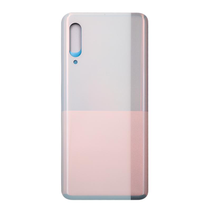 

Задняя крышка для Samsung A90 5G A908 A908F SM-A9080, задняя дверца аккумулятора с объективом рамки камеры + White No Lens