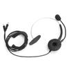Call Center Headset with Microphone Hands Free Noise Cancelling Monaural Earpiece with 3.5mm Interface for Desk