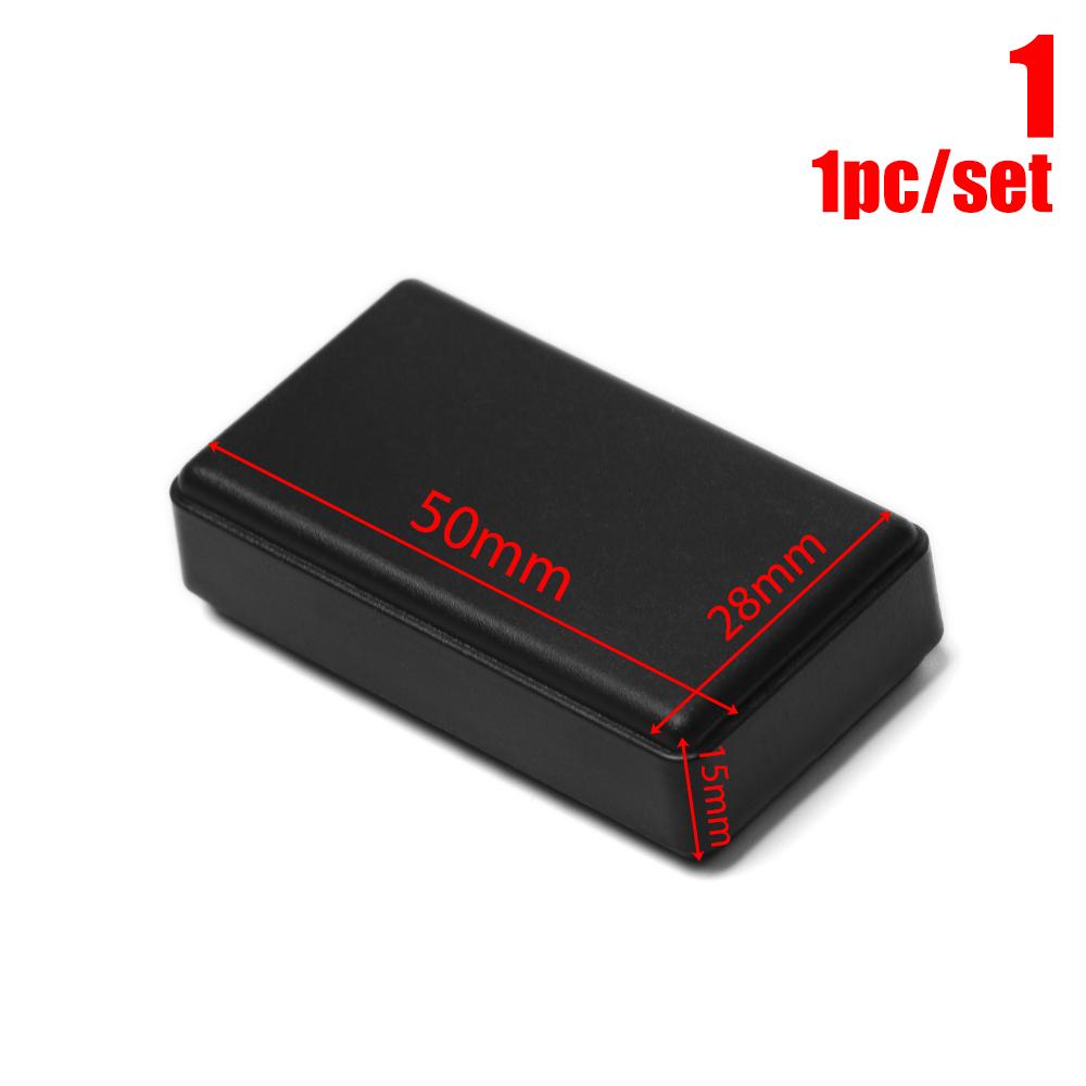 Waterproof ABS Plastic Project Box Storage Case Housing Instrument Case Black Enclosure Boxes Electronic Supplies High Quality