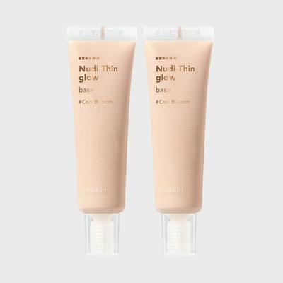 NUDISEN GLOW BASE 30ml X 2 (Cool Blossom/Vanilla Beige)