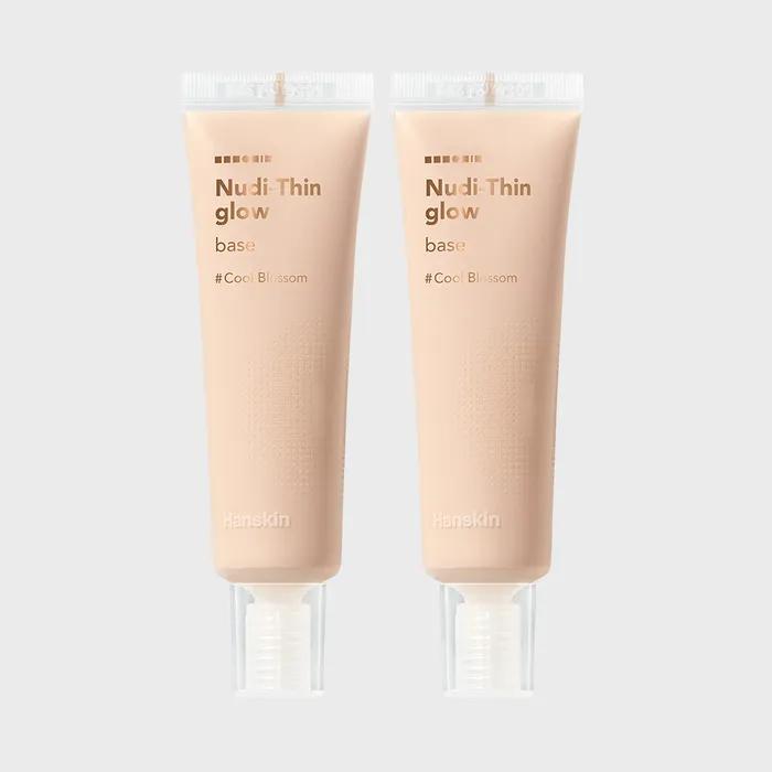 NUDISEN GLOW BASE 30ml x 2 (Cool Blossom/Vanilla Beige)